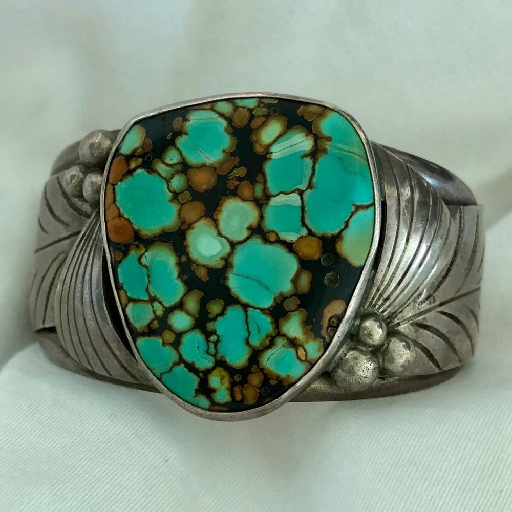 VINTAGE 🖤 Turquoise & Sterling cuff